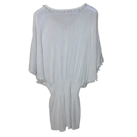 Lilly Pulitzer Amaury Embroidered White Cotton Coverup- Small - Picture 6 of 15
